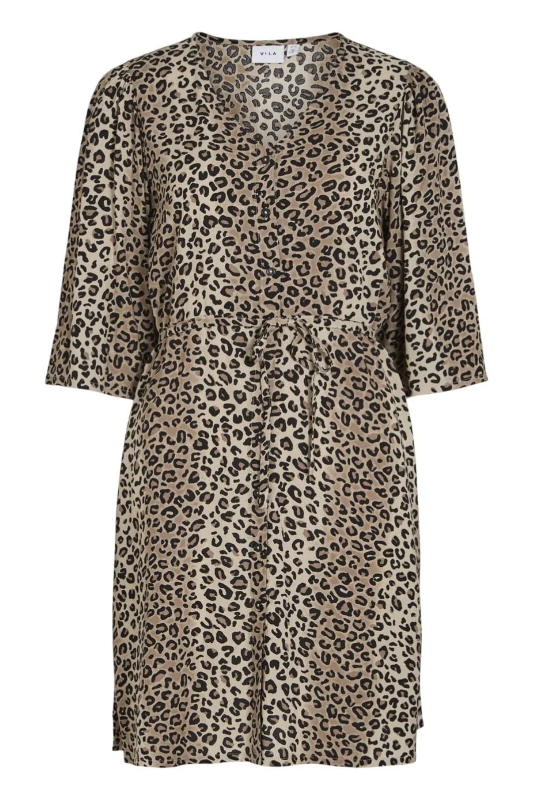 Vila Violine 3/4 Button Dress