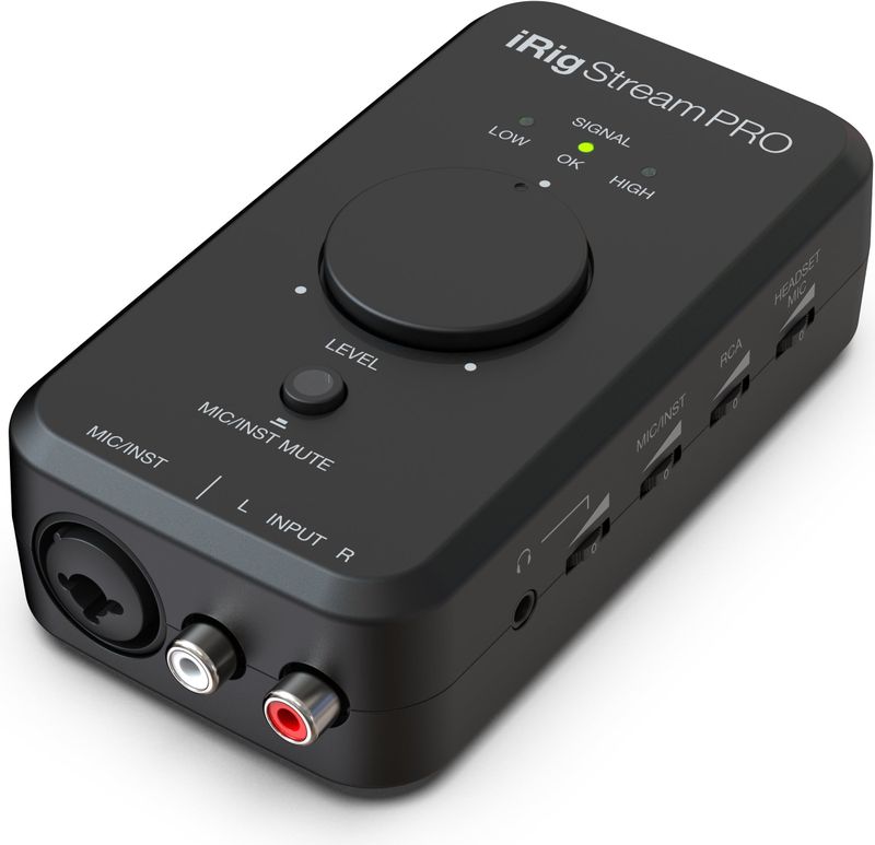 IK Multimedia - iRig Stream Pro - Audio-interface - Zwart