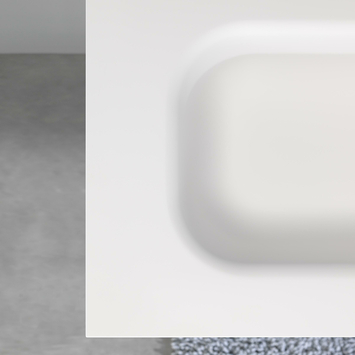 Tiger Reverse Meubelset 120 cm met 2 lades Naturel eik / Mat wit inclusief Oval wastafel dubbel Mat wit