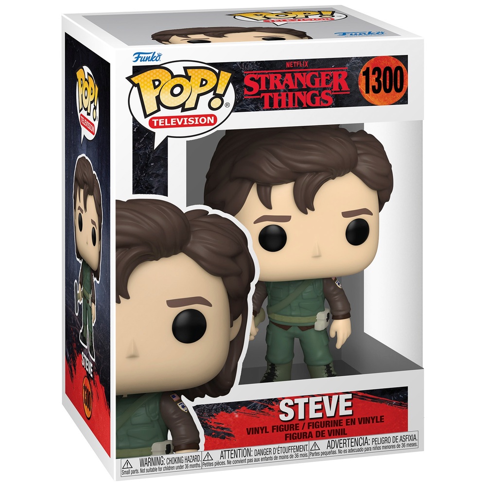 POP! Vinyl 1300: Stranger Things – Hunter Steve