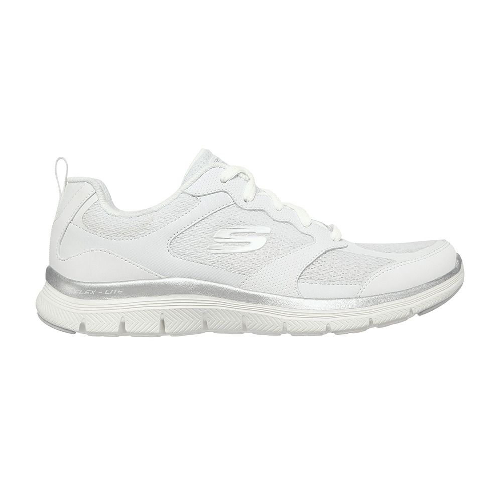 Skechers FLEX APPEAL 4.0 ACTIVE FLOW - Chaussures fitness Femme white