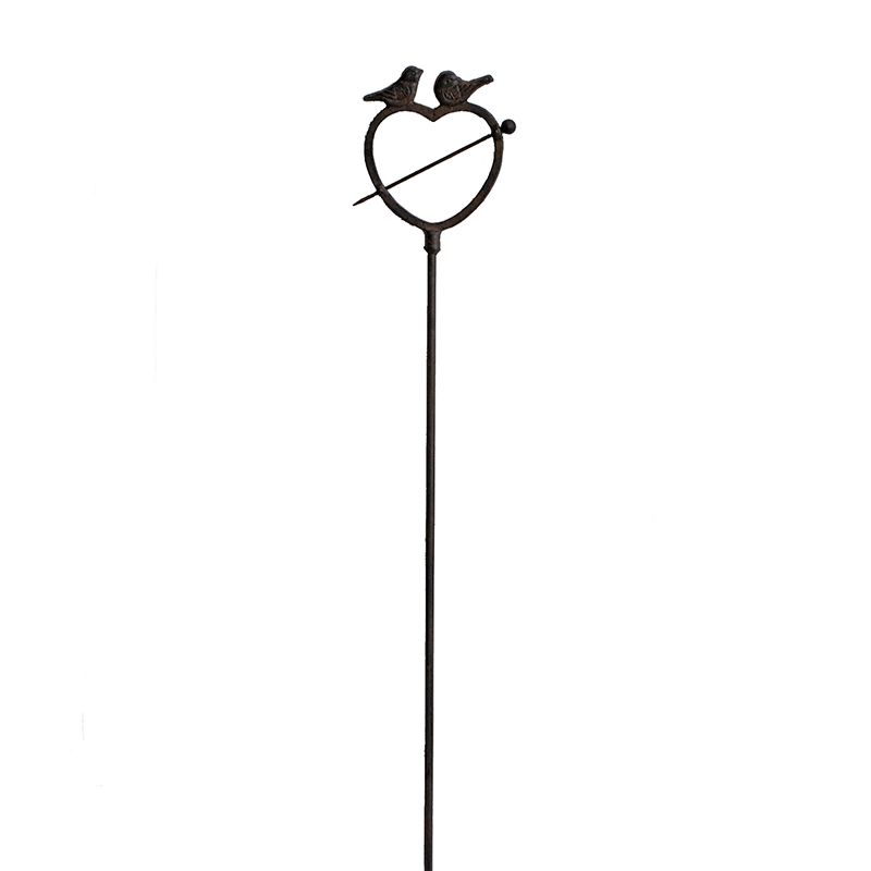 Pique pomme oiseaux à planter 16x122cm
