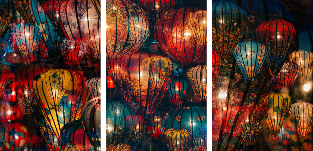 Sea of Lanterns II by Peter Stewart - Limited Edition. Edition of: 100. Signed.