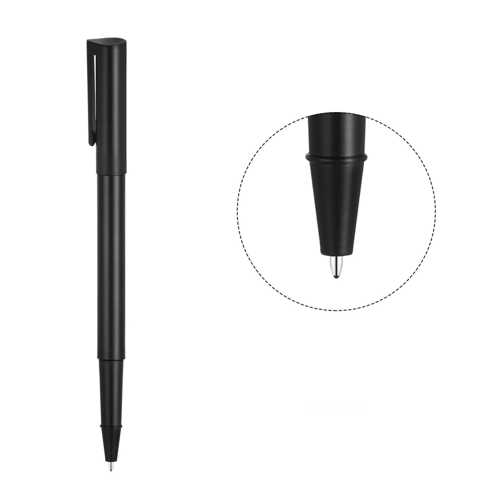 (17cm) Zaubertrick Kugelschreiber Optische Täuschung Spielzeug Magischer Stift Illusions Zubehör - Schwarz / Blau