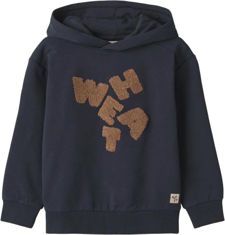 Wheat Sweatshirt Rumvaskebjørn Blå