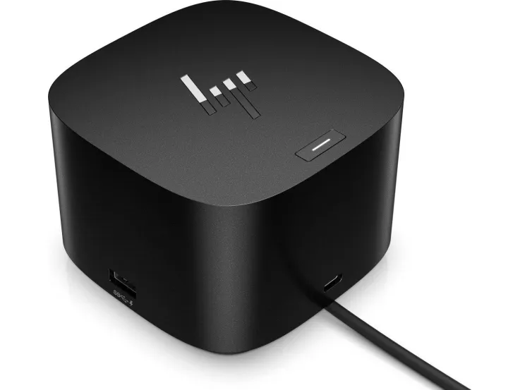 HP® | Thunderbolt Dock G4 - Dockingstation - HDMI, 2 x DP, Thunderbolt, USB-C - GigE, 2.5 GigE - 120 Watt - Sort
