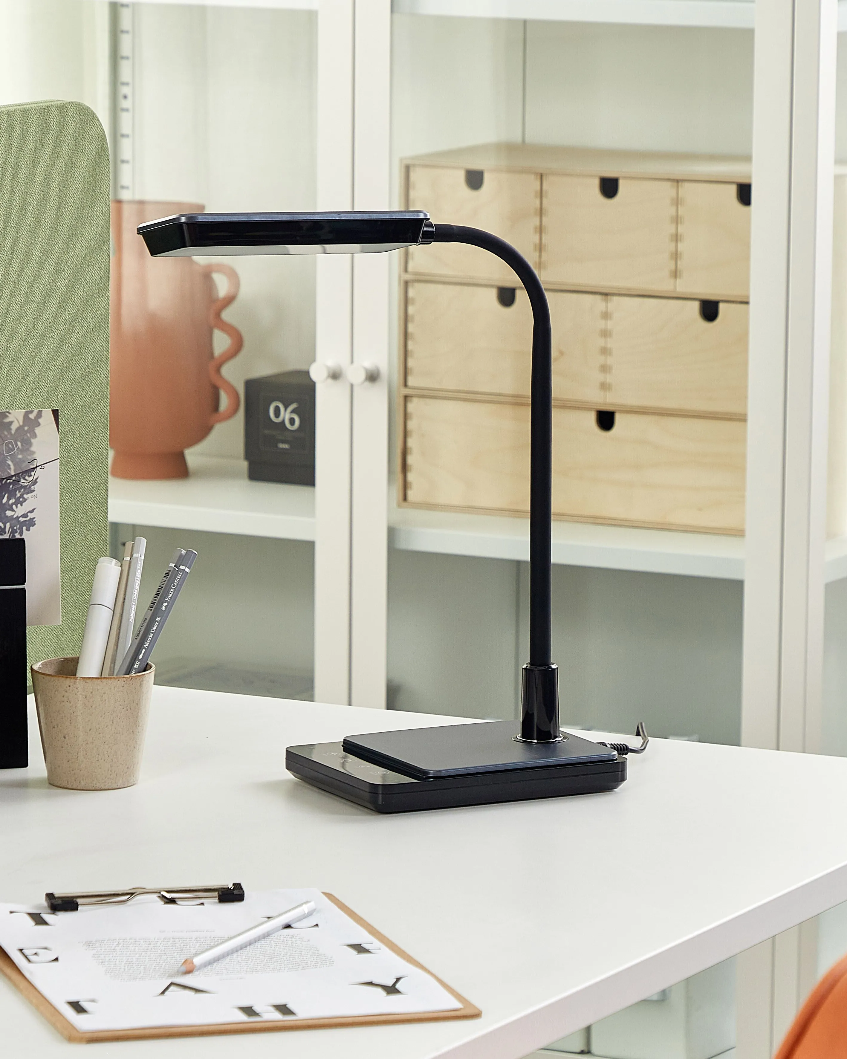 LED bureaulamp CENTAURUS met dimmer Metaal Zwart