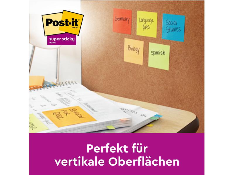 Post-it Notizzettel Super Sticky Promotion 7.6 x 7.6 cm, 6 6 Post-it Blöcke, 4   2 Gratis