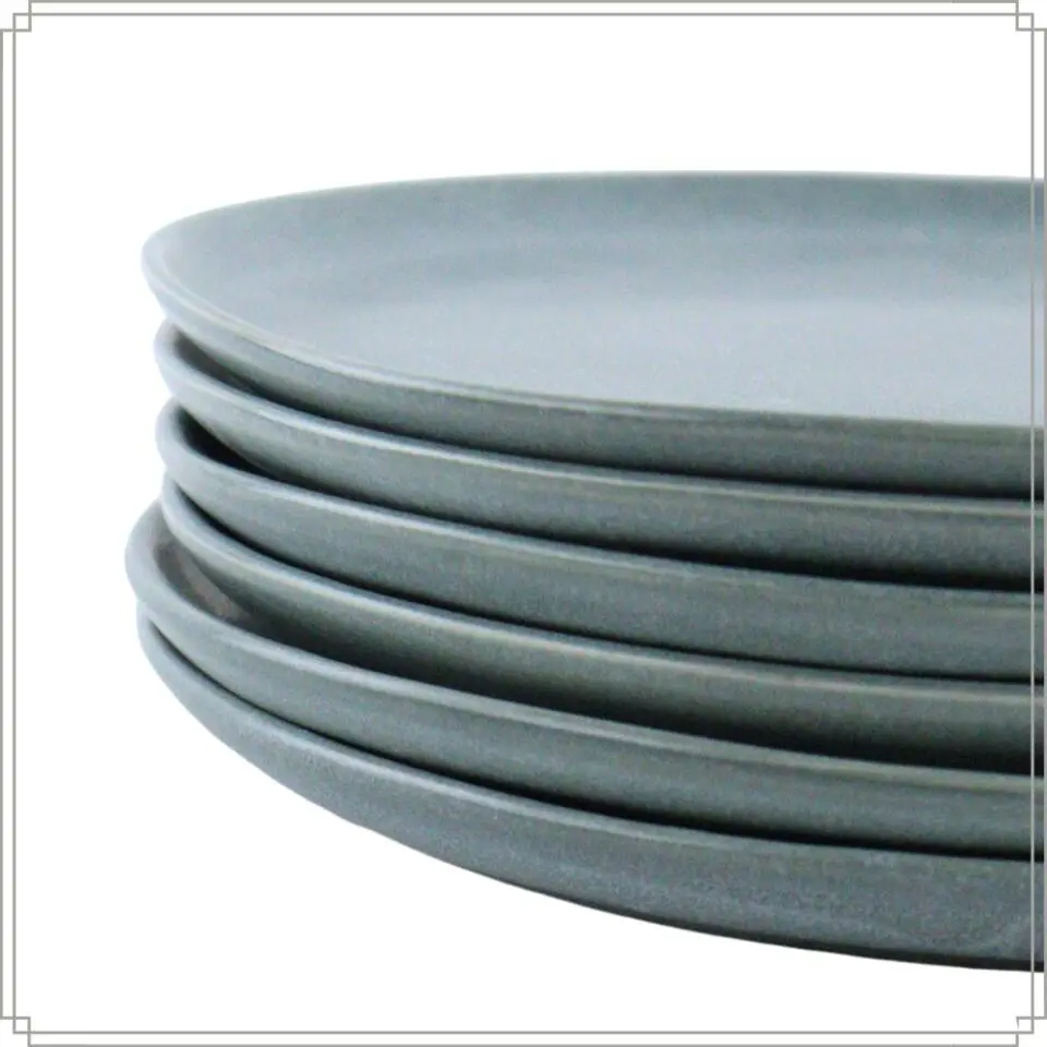 OTIX Ontbijtborden Bordenset 12 Persoons Dessertbord 21cm Aardewerk