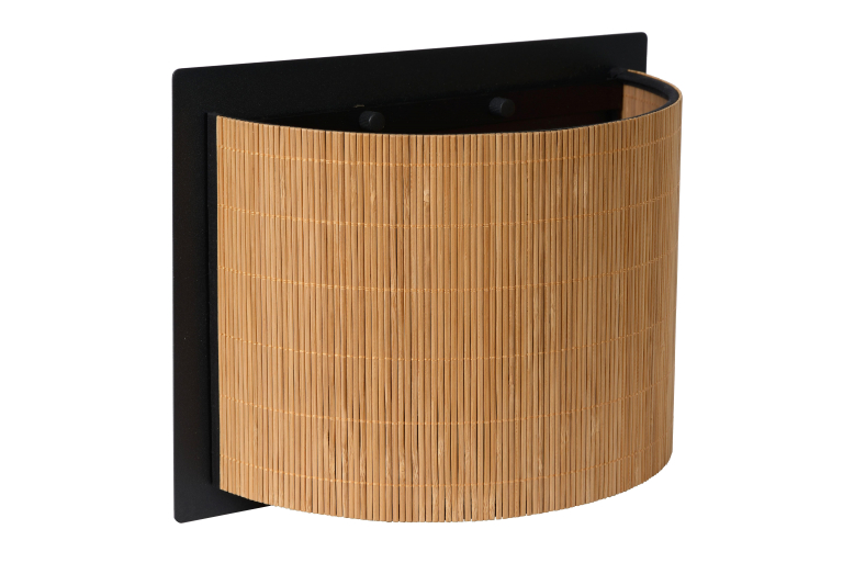 Lucide Magius wandlamp naturel