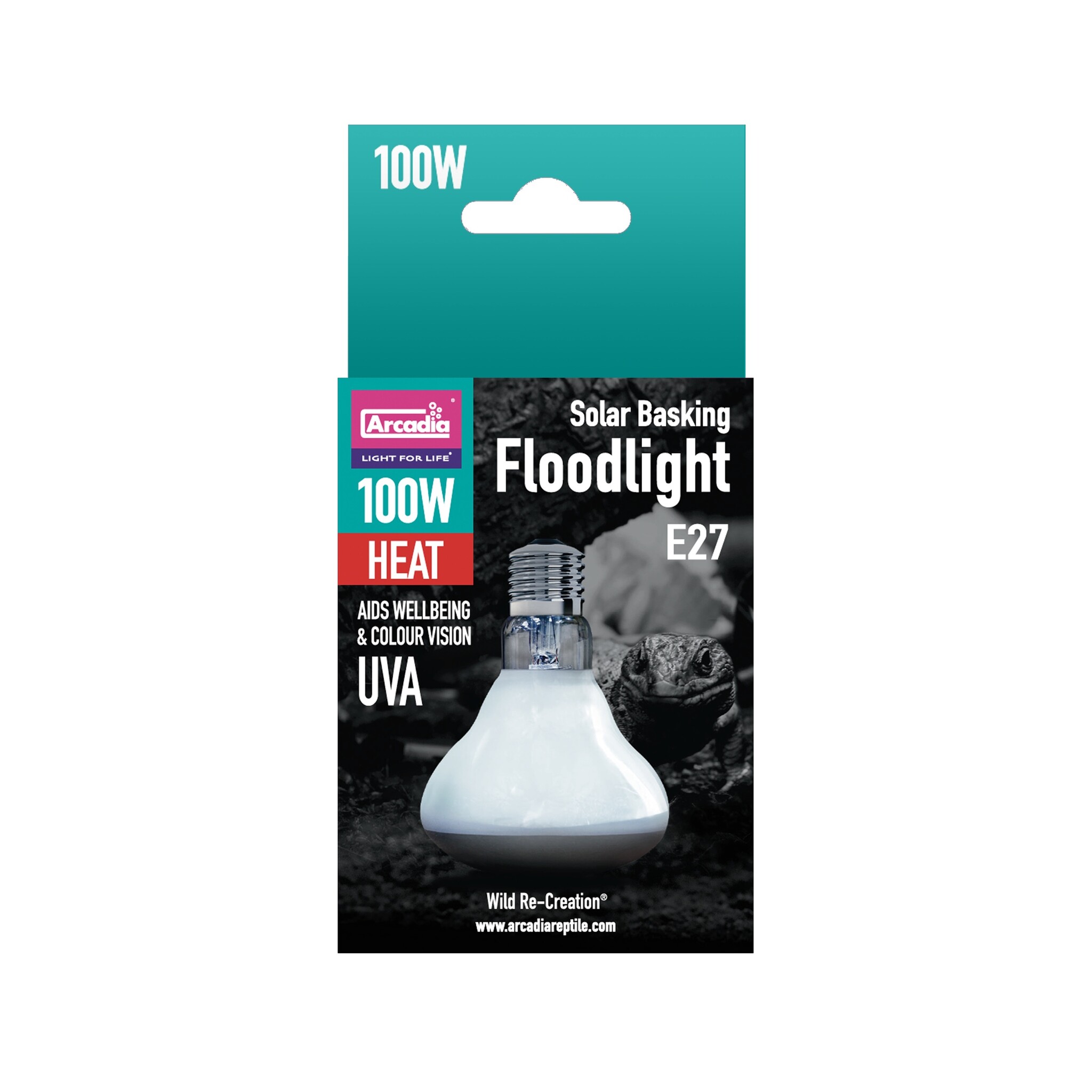 Arcadia Solar Basking Floodlight Terrarium Zonlichtlamp 100W