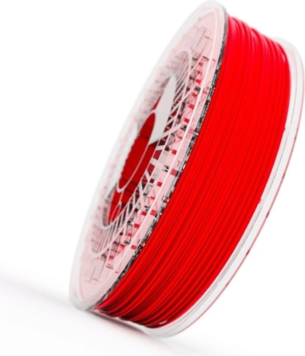 Recreus  PETG Red, 1,75 mm / 750 g    Starres, langlebiges Filament mit mechanischen Eigenschaften