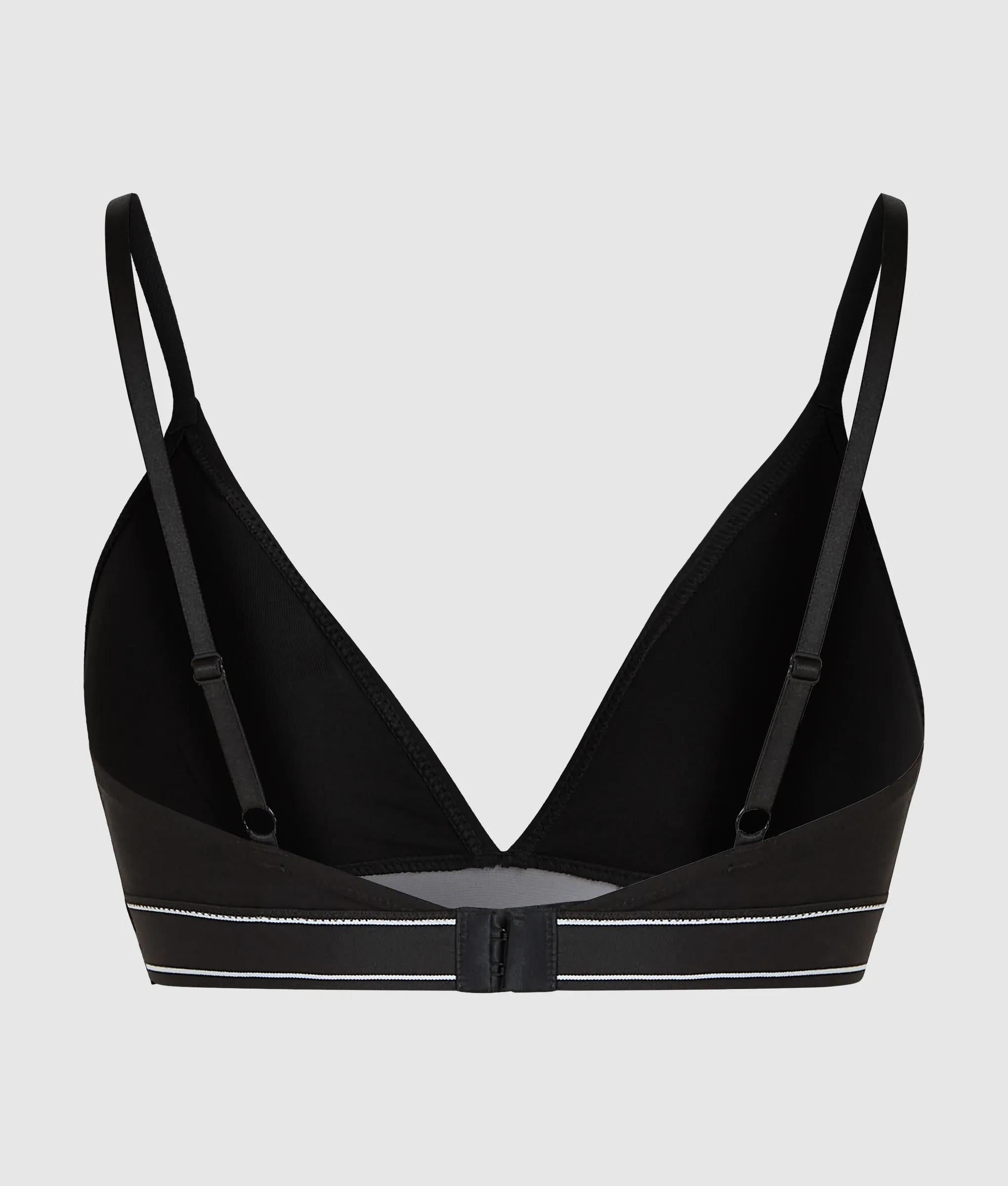 Bralette met driehoekige cups