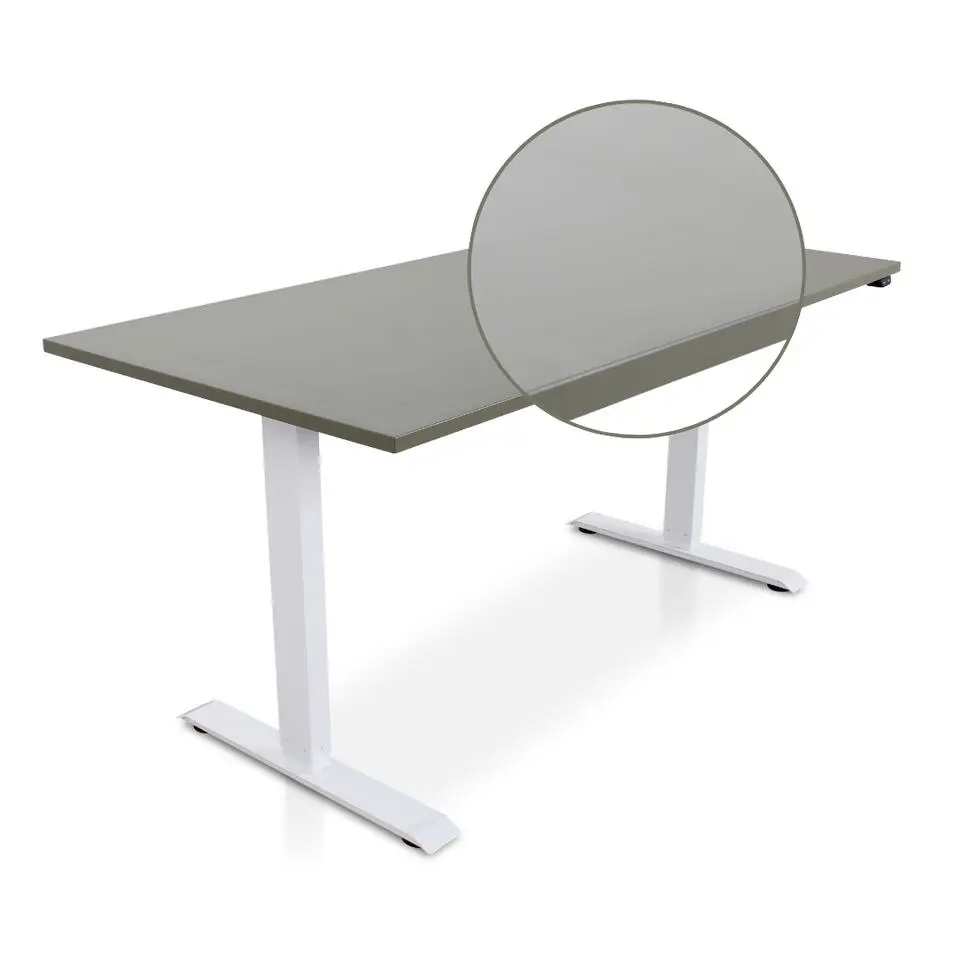 MRC EASY Zit-Sta Bureau – Elektrisch Verstelbaar – 160x80 cm – Blad Forest Green