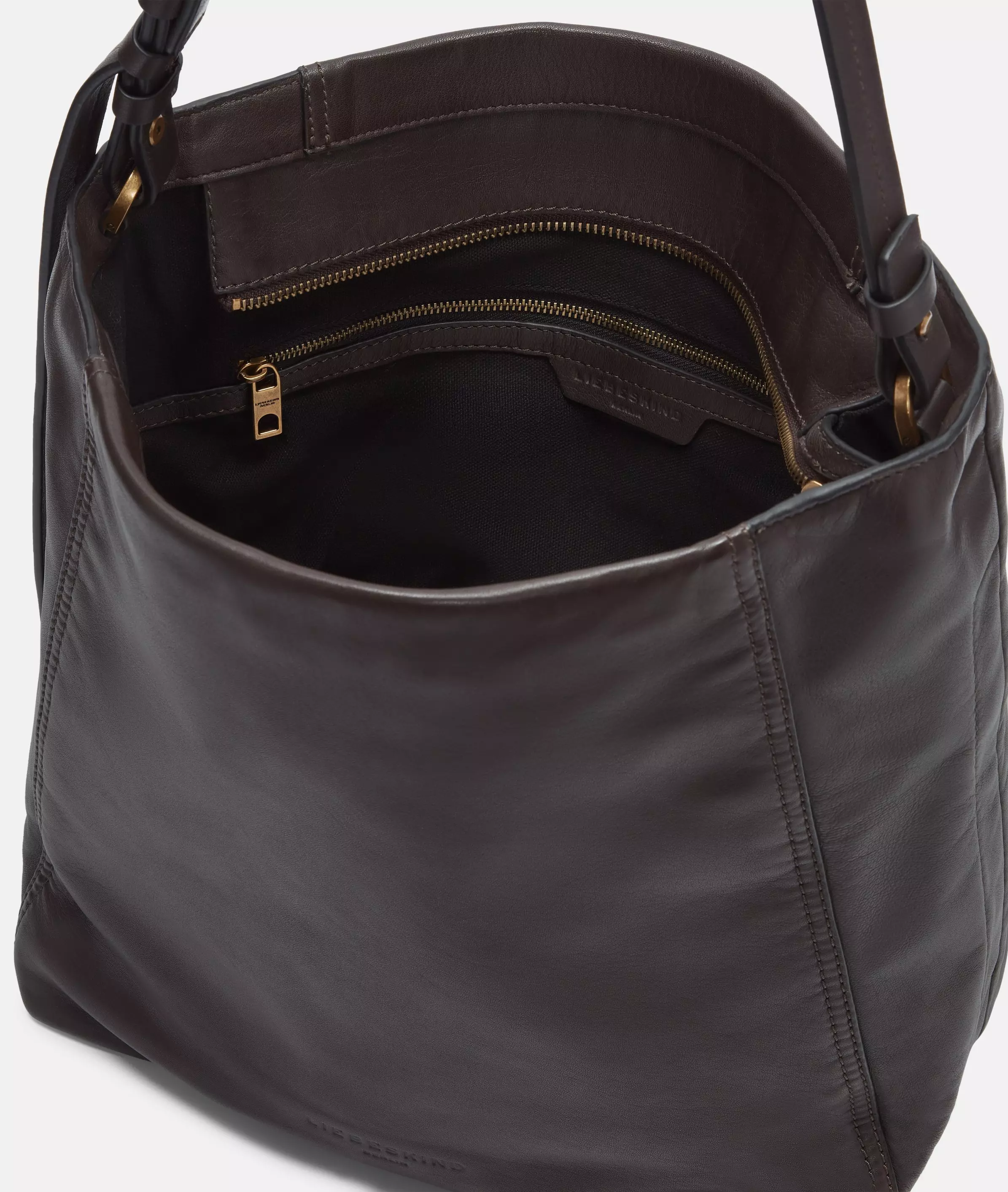 Chudy Hobo M Spacious leather shoulder bag