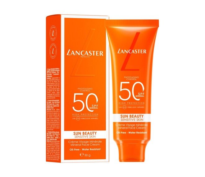 Lancaster Sun Beauty Mineral Face Cream SPF50