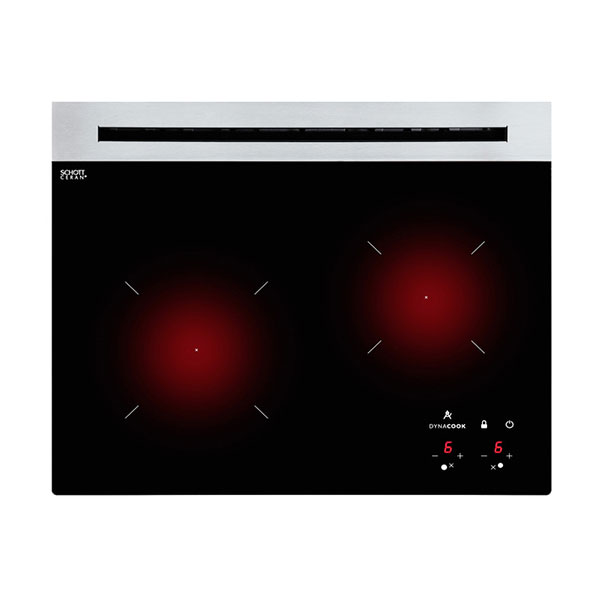 Plaque de cuisson vitrocéramique à gaz DynaCook X2