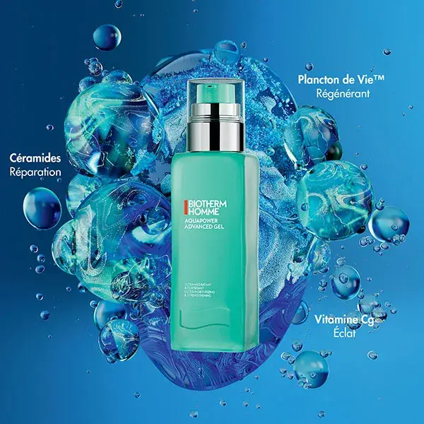 Biotherm Homme Aquapower Gel Hidratante Protetor FPS 14 75ml