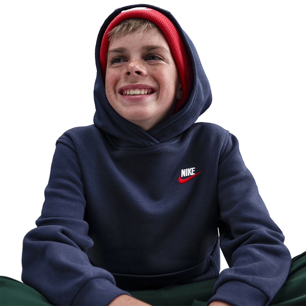 Sweatshirt Nike Sportswear Club Fleece LBR Criança