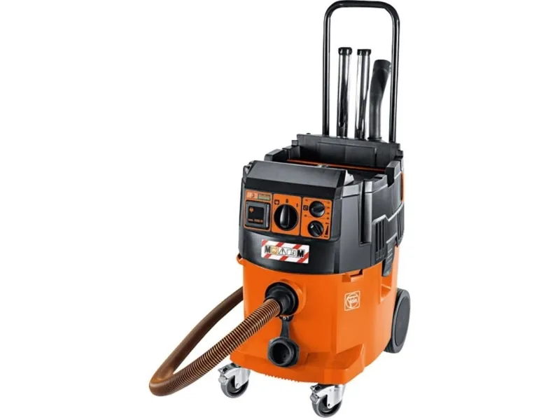 FEIN Dustex 35 MX AC, Sort, Orange, 35 L, 72 l/s, 254 mbar, 7,5 m, 3,5 cm