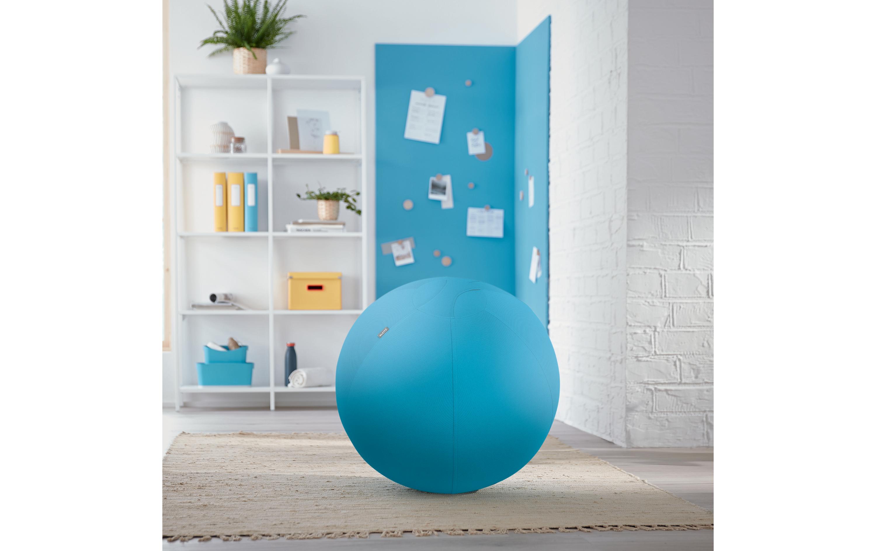 Sitzball Ergo Cosy Active BlauDer ergonomische Leitz Ergo Cosy Sitzball für aktives Sitzen