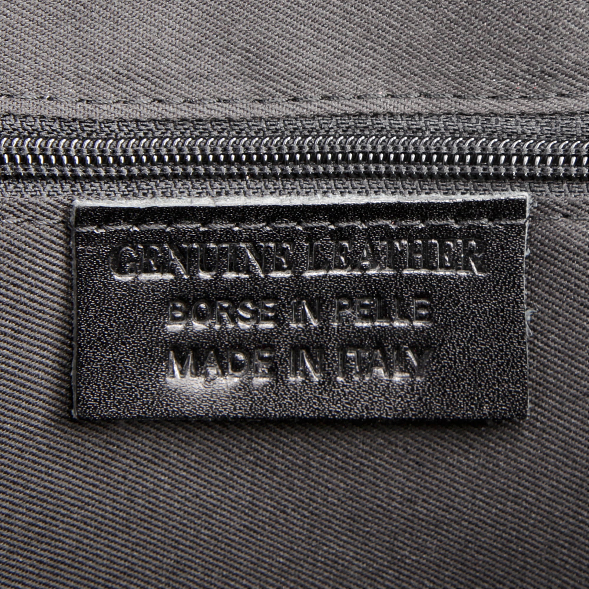 Bagan Aktentasche echt Leder, Made in Italy