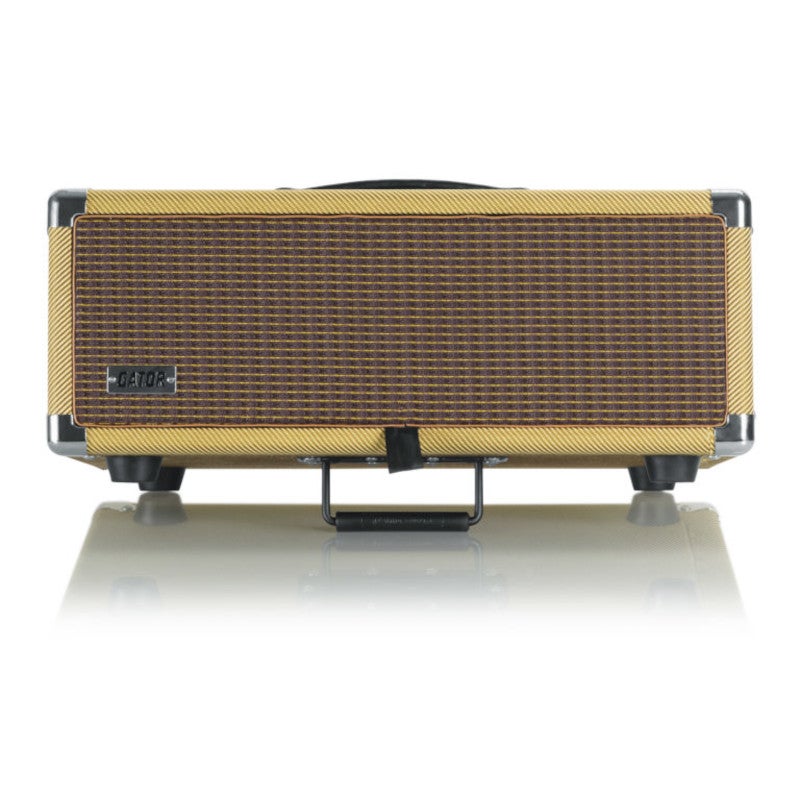 Gator Cases GR-RETRORACK-3TW Retro Rack Vintage Amp Vibe Rack Case 3U Tweed