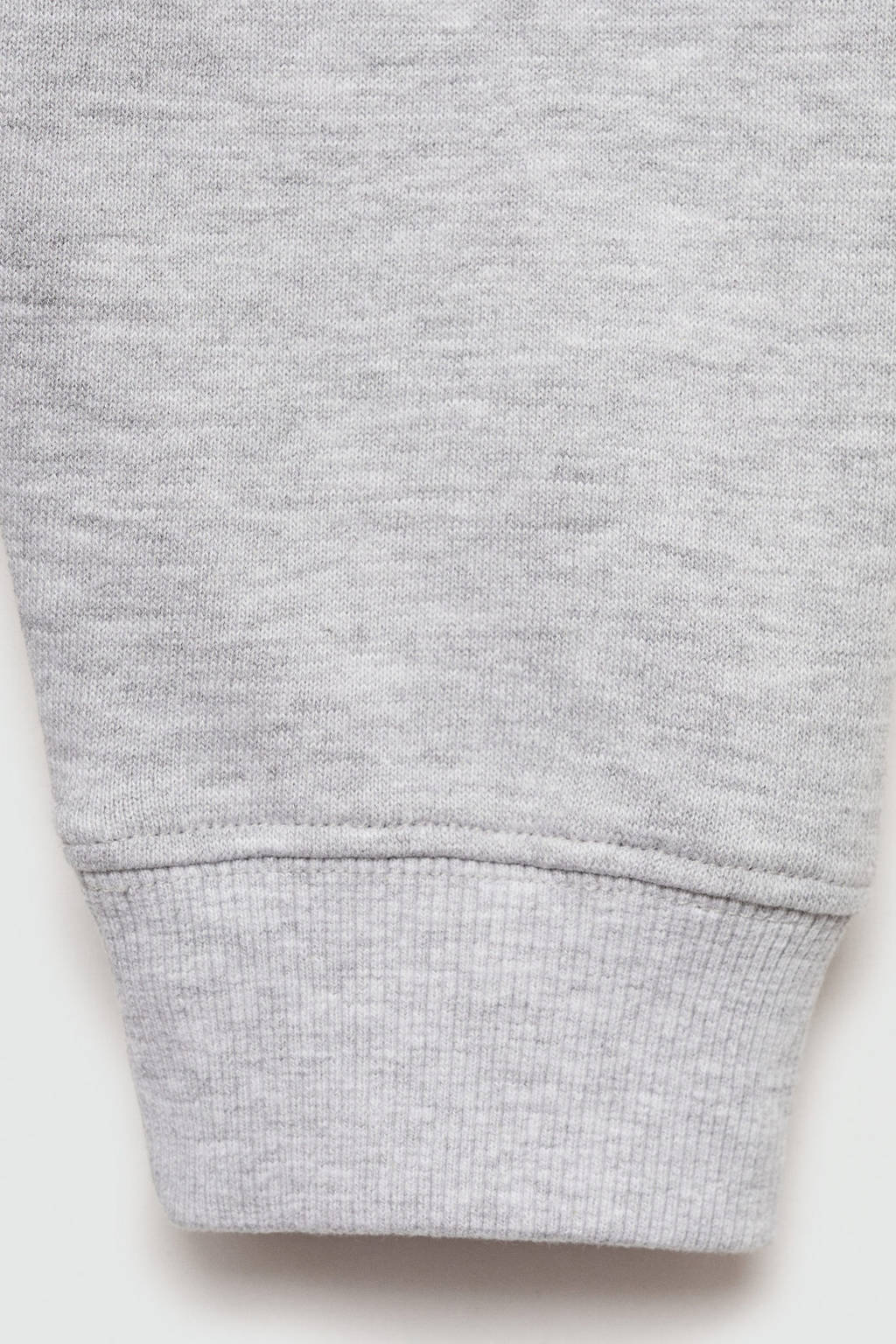 MANGO TEEN sweater met tekst pastelgrijs