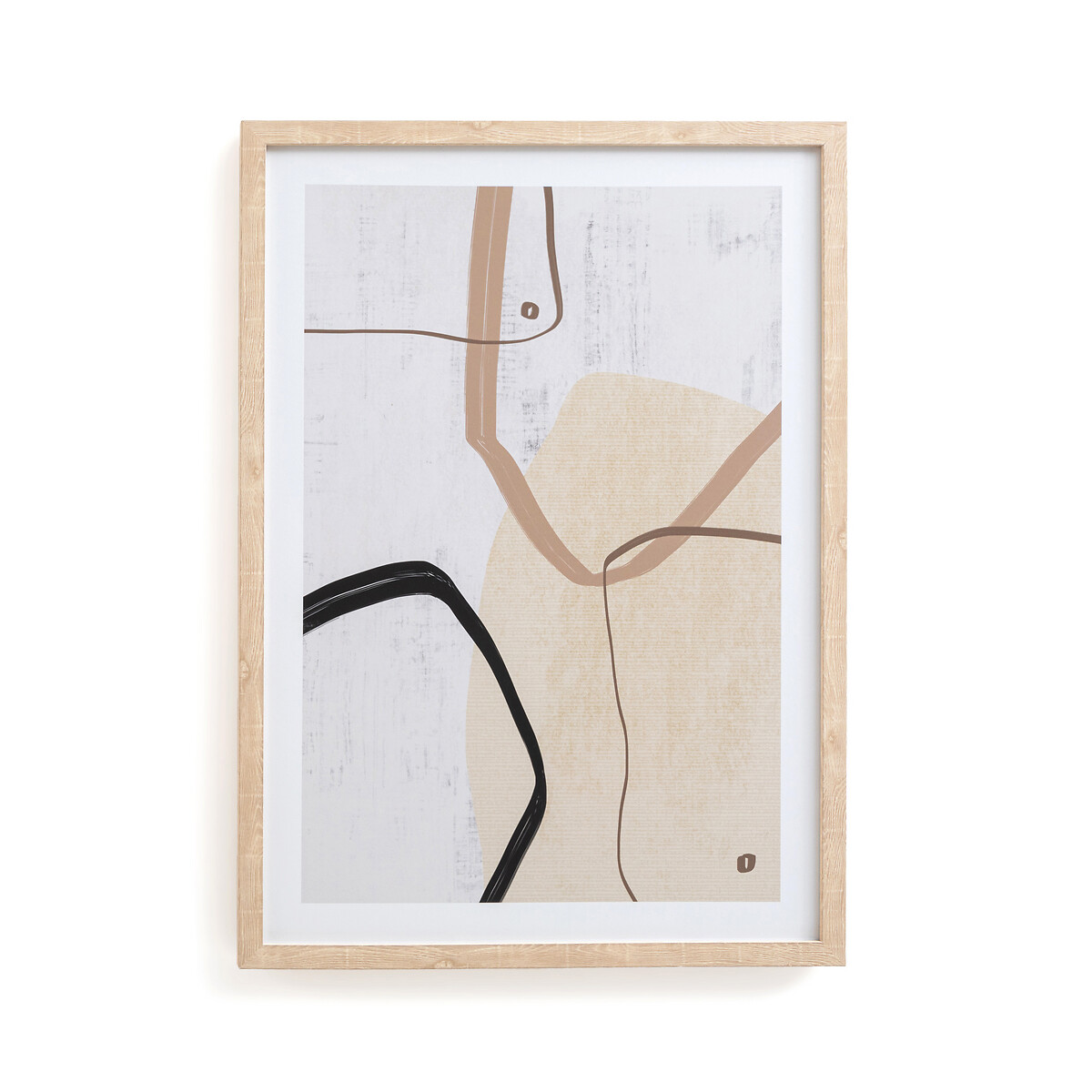 LA REDOUTE INTERIEURS<br>Pôster Bedrukte kader 50x70 cm, Saya
