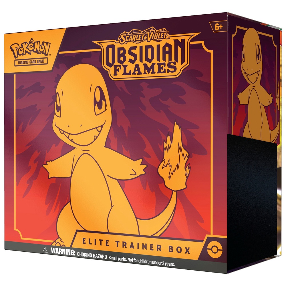 Pokémon-Sammelkartenspiel: Scarlet & Violet 3 Obsidian Flames Elite Trainer Box