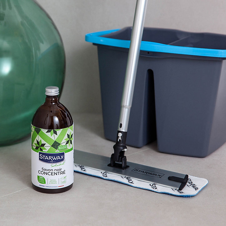 Savon noir à l'huile d'olive en bouteille Starwax 1L
