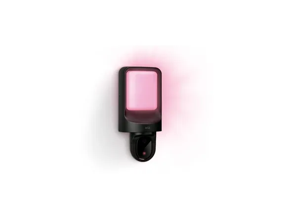 WiZ - Væglampe - LED - 10.5 W - klasse E - multifarvet/varmt til køligt hvidt lys - 2700 K - sort
