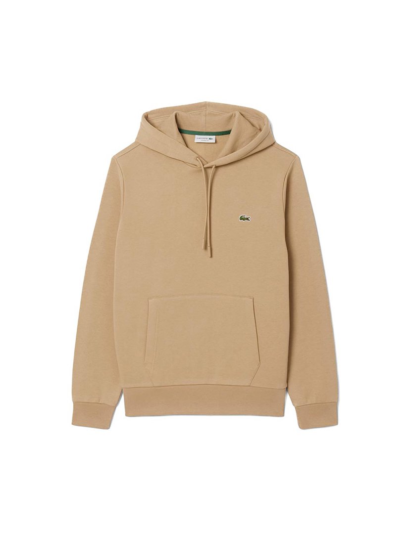 Beige Fleece Hoodie