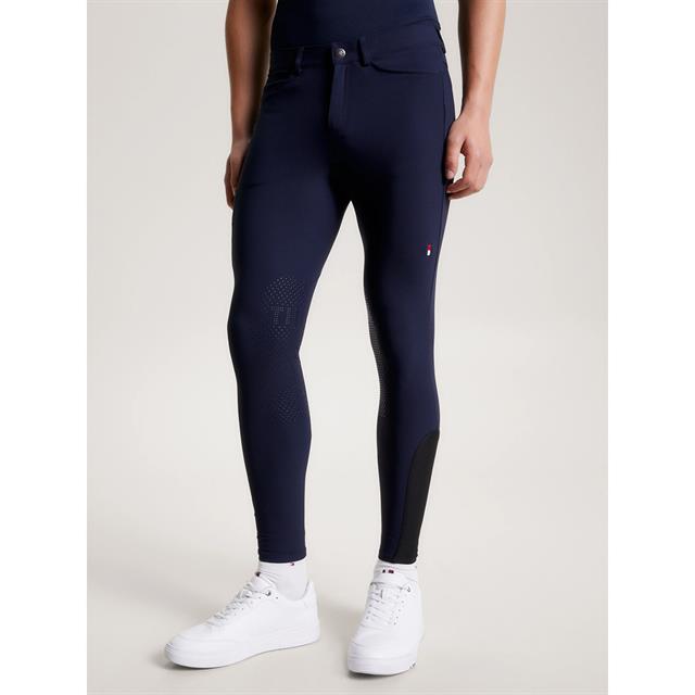 Paardrijbroek Tommy Hilfiger Pro All-Year Knie Grip Men Donkerblauw