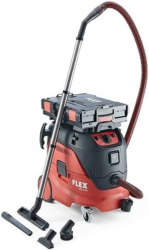 Flex Sicherheitssauger VCE 33 M AC-Set 230/CEE (Sauger mit automatischer Filterabreinigung) 465.682, Rot Schwarz