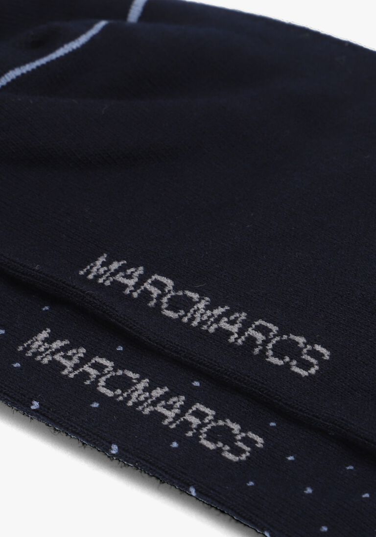 MARCMARCS blauwe marcmarcs sokken alex cotton 2-pack