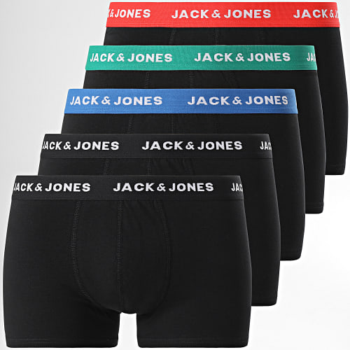 Lot De 5 Boxers 12142342 Noir