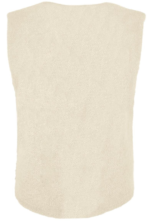 FOS Amsterdam ecru dames gilet