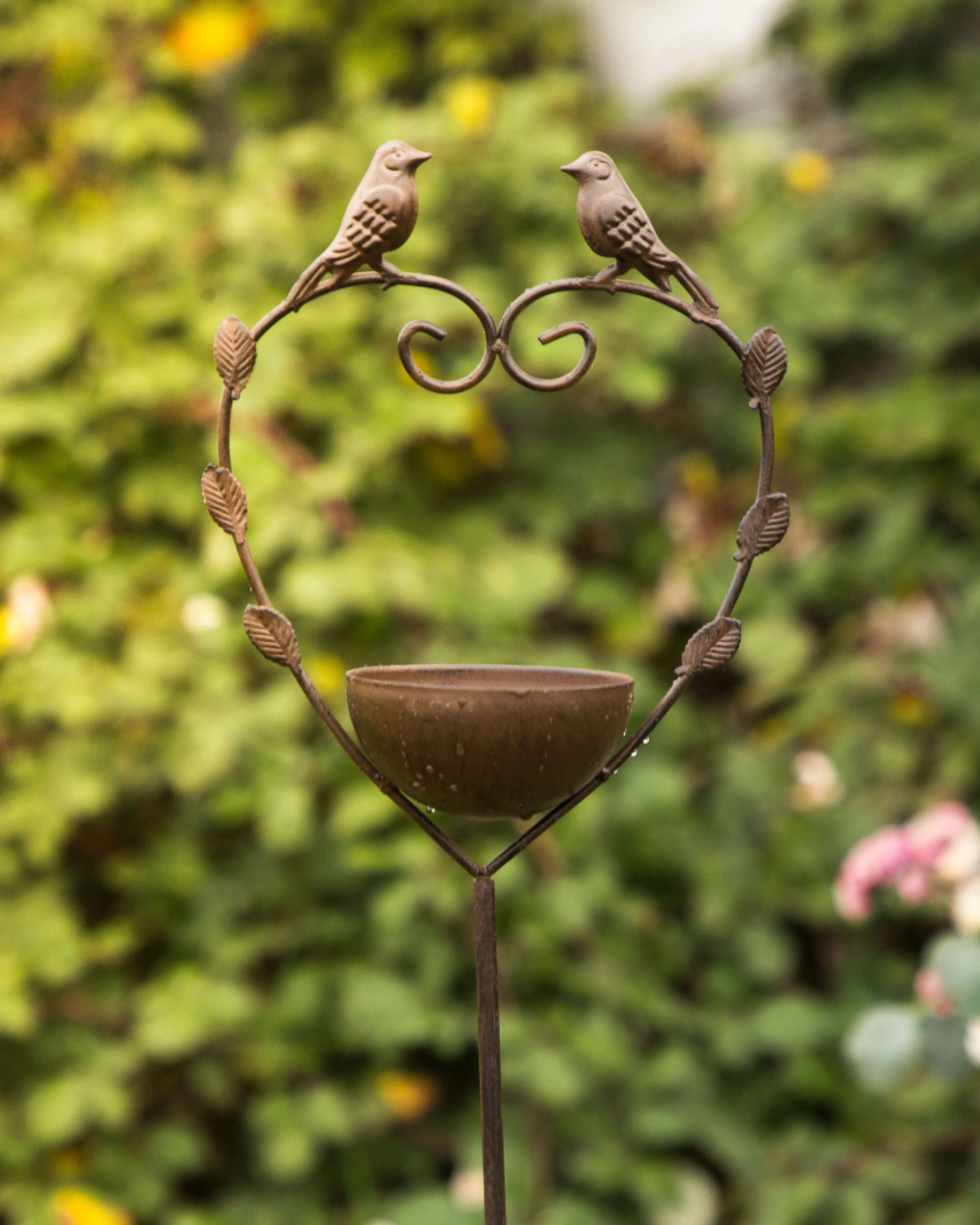 Vogelbad SPARROW Bruin