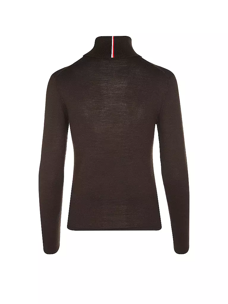 TOMMY HILFIGER Rollkragenpullover braun