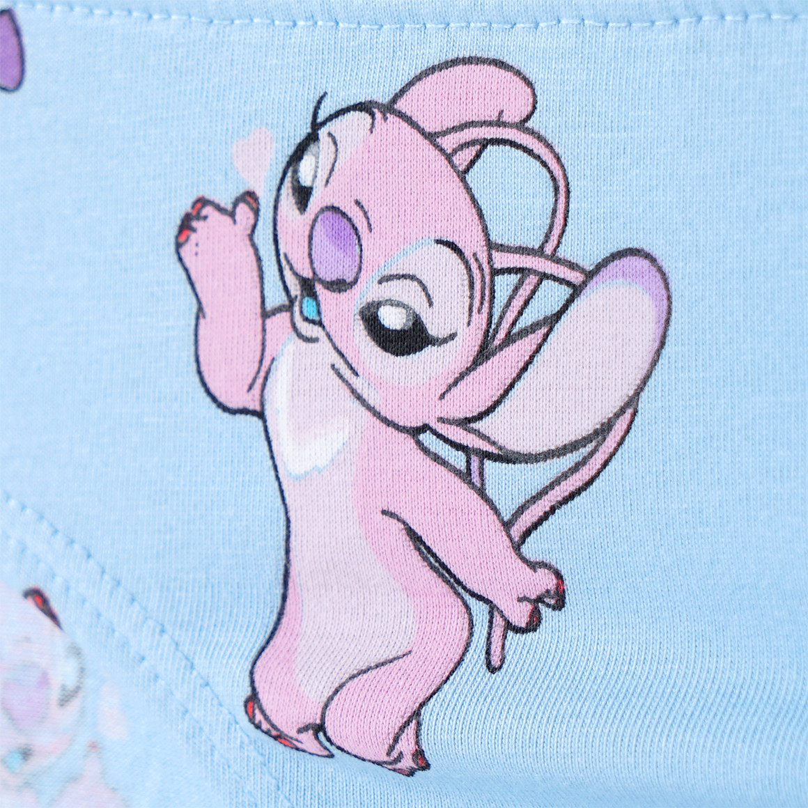 Topolino 3 Disney Stitch Slips im Set rosa / cremeweiss / hellblau