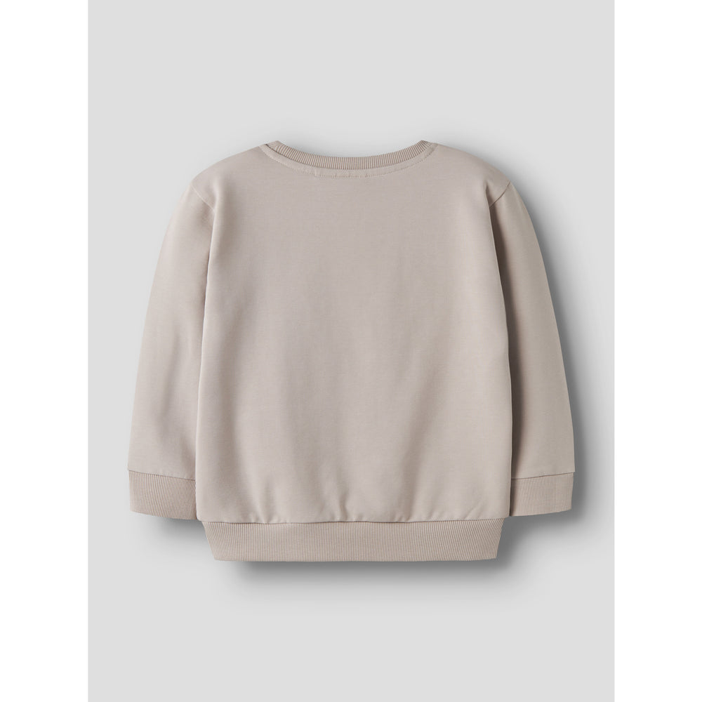 Køb Name It Chateau Gray Nmmdonvu Ls Nreg Sweat Box Unb