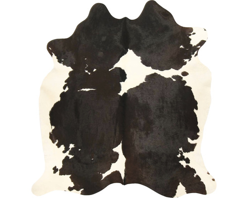 Koeienhuid, zwart-wit, ca. 210x190 cm