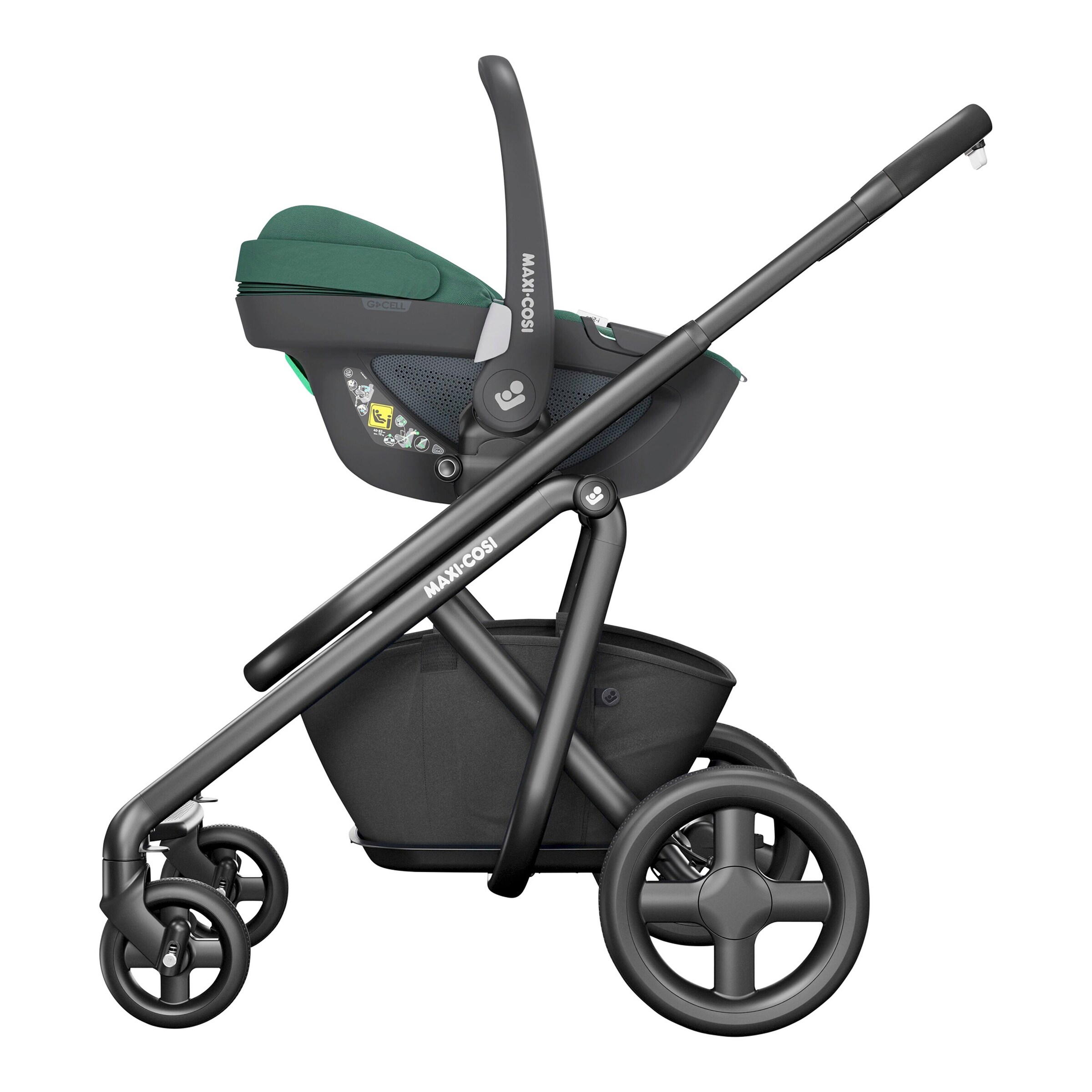 Maxi-Cosi Babyschale Pebble 360 i-Size essential green