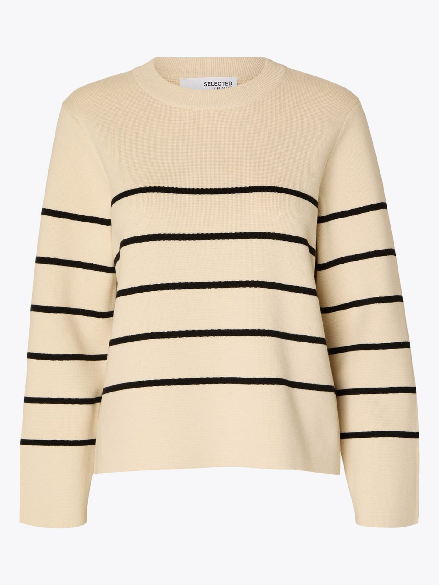 Liva Long Sleeve Knit O-Neck