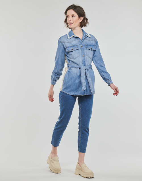 Liu Jo - GIACCA CAMICIA - Bleu