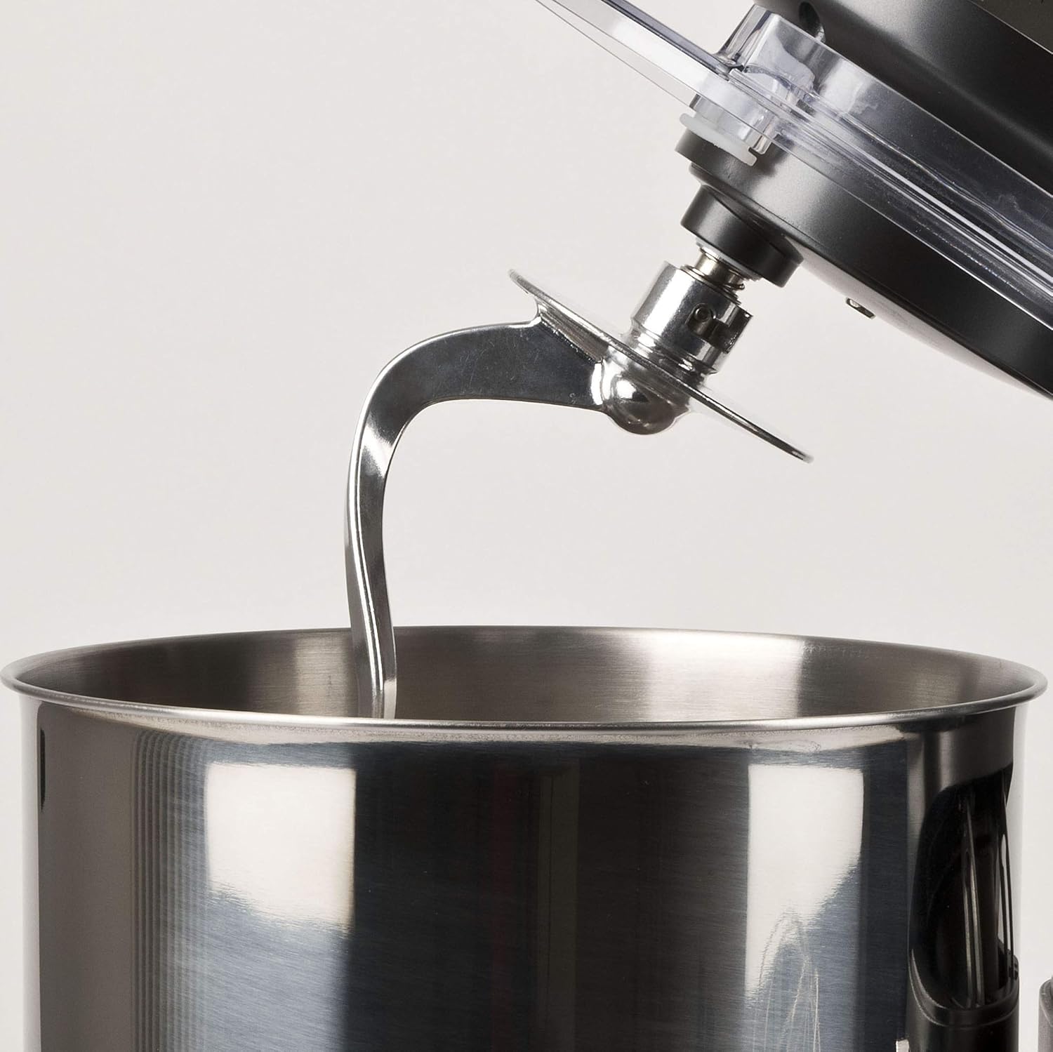 Girmi IM46 Küchenmaschine, 1800 W Max, 8 Liter, 6 Geschwindigkeiten, Pulse, Edelstahlschüssel, Sicherheitsvorrichtung, Zubehör inklusive, Anthrazitgrau