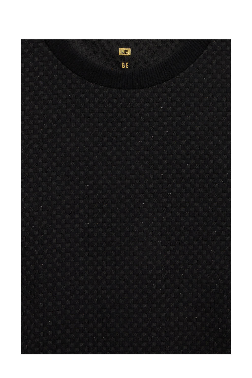 WE Fashion sweatjurk zwart