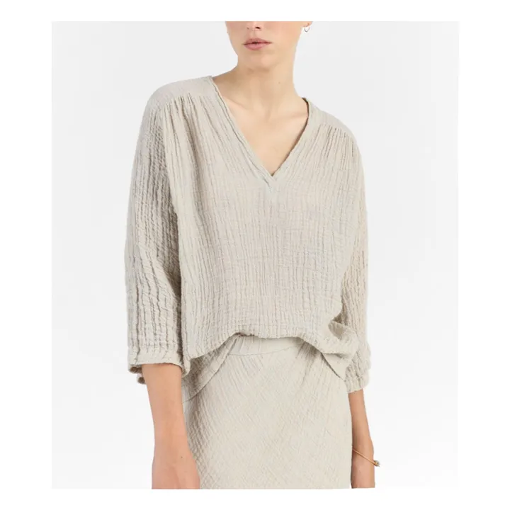 Masscob Blouse Roya Lin | Ecru