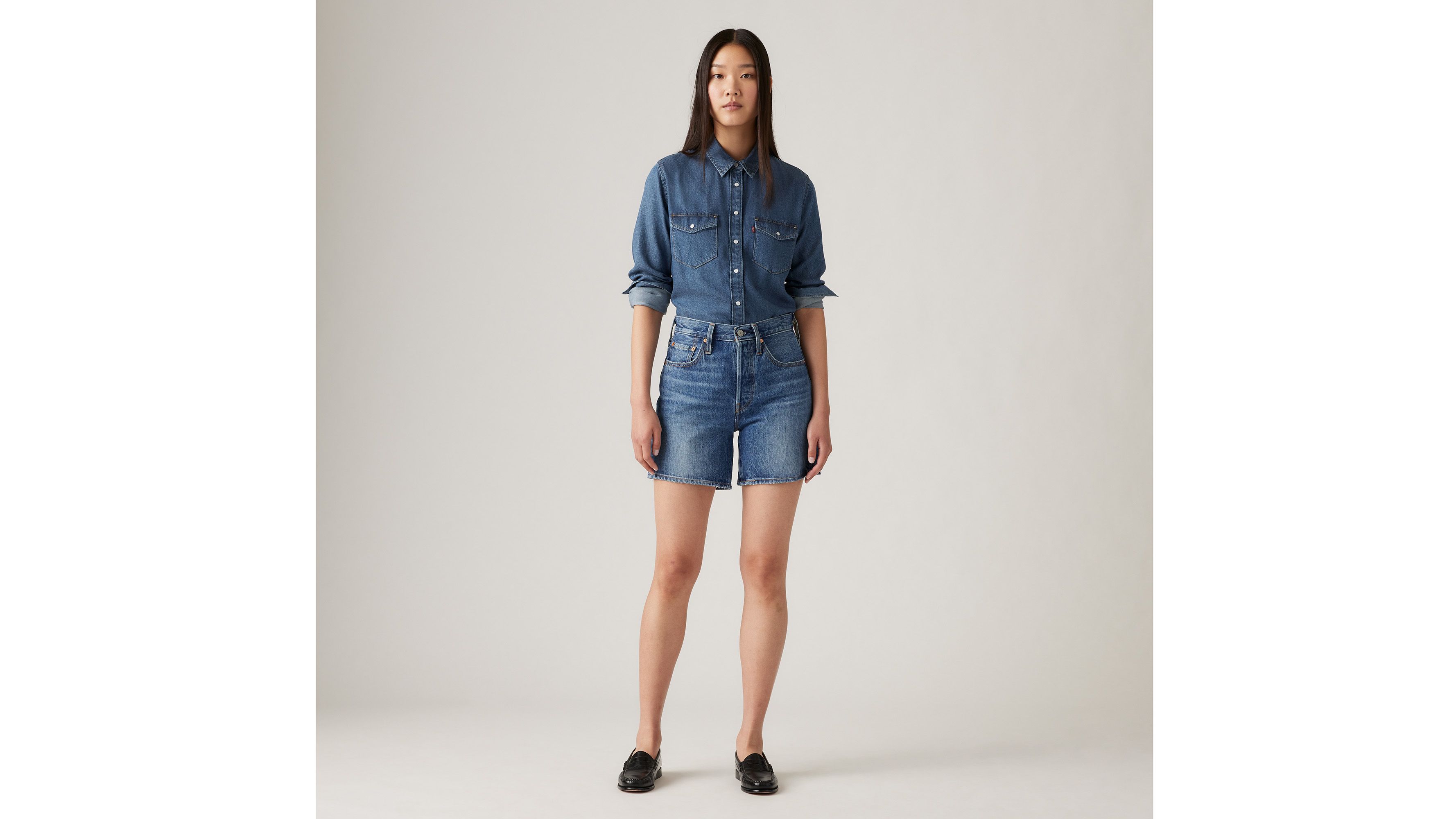 Short 501® mi-cuisse - Blue Beauty - Bleu
